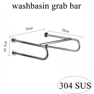 washbasin grab bar